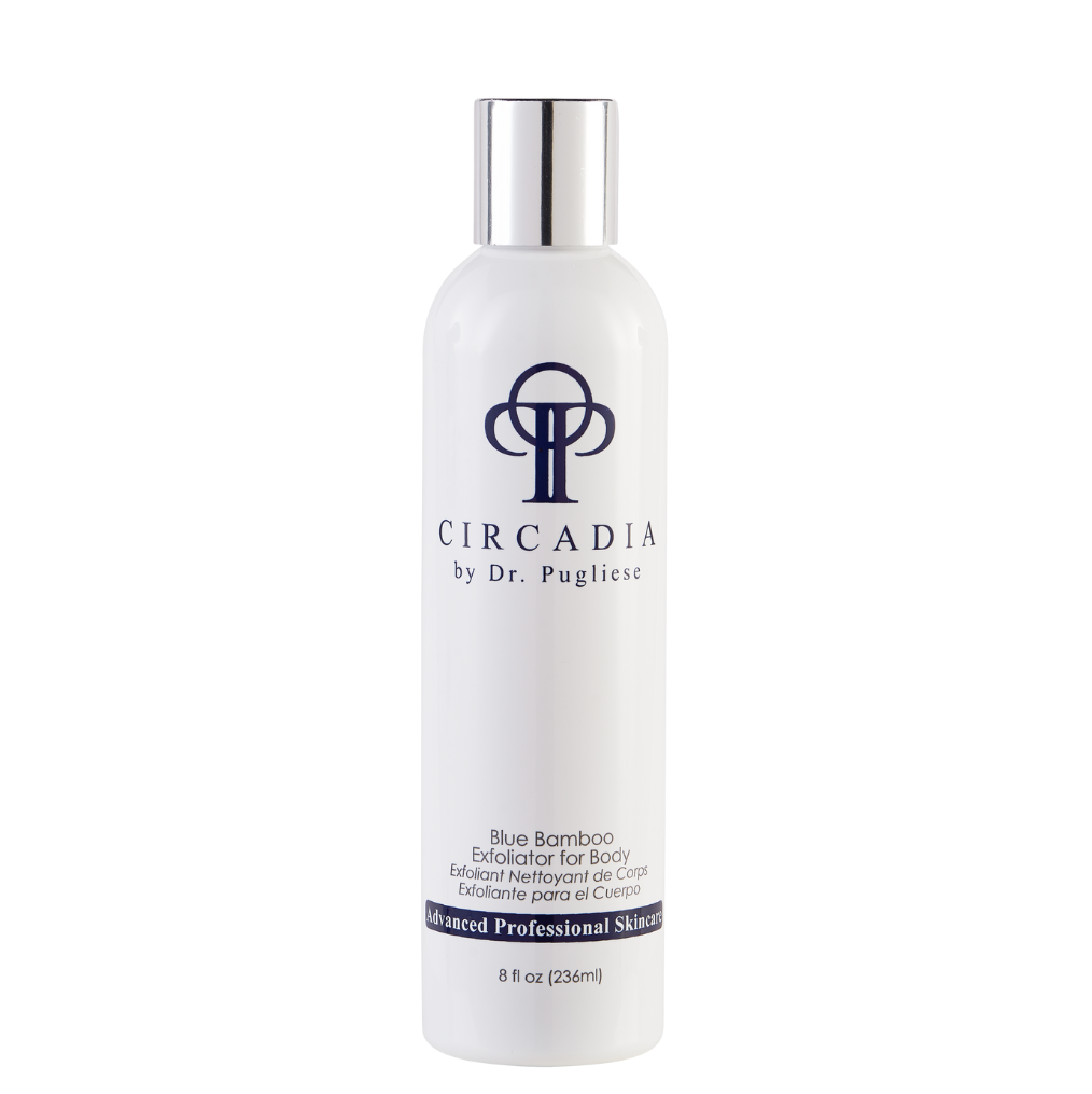 Blue Bamboo Exfoliator for Body